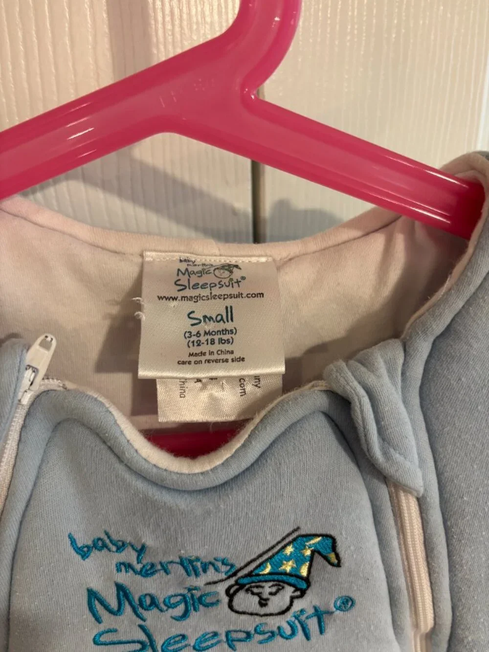 Baby Merlin’S Magic Sleepsuit smoke small